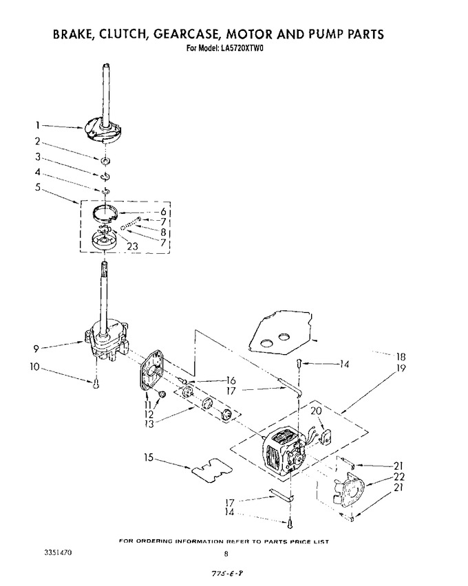 Diagram for LA5720XTW0