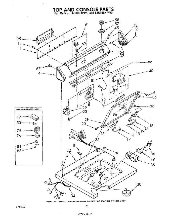 Diagram for LA5800XPW0