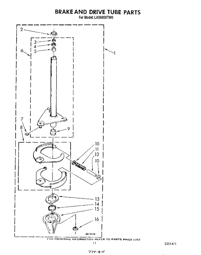 Diagram for LA5800XTG0