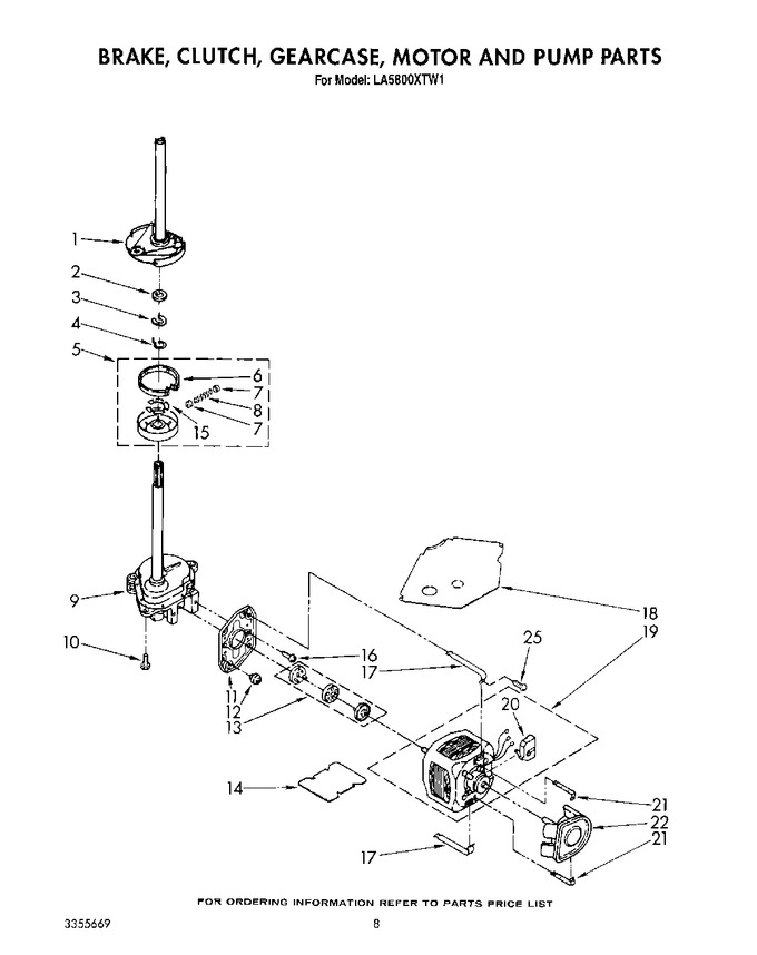 Diagram for LA5800XTM1
