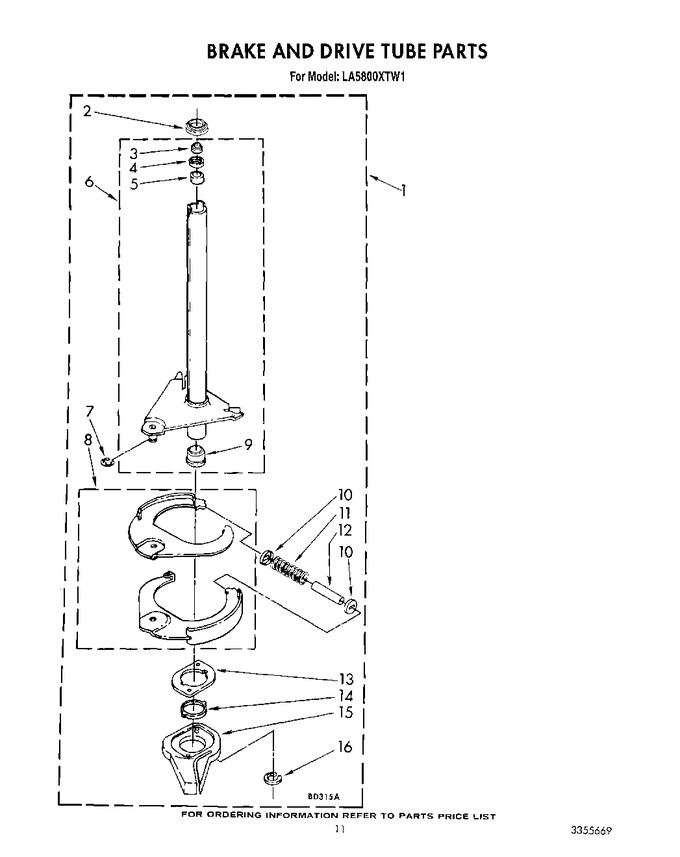 Diagram for LA5800XTG1