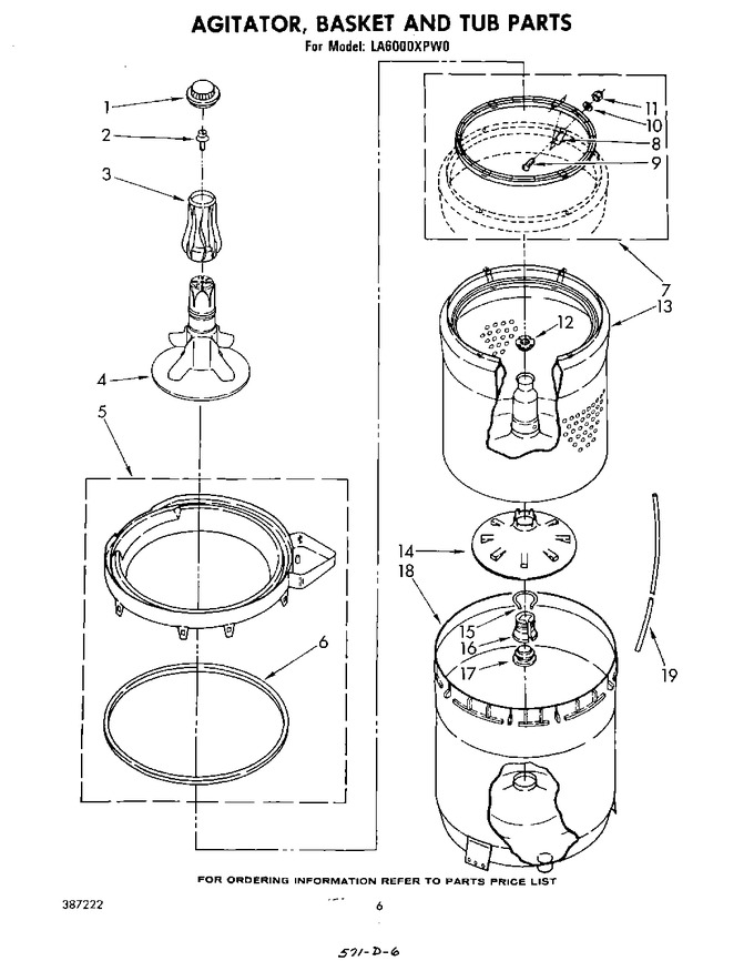Diagram for LA6000XPW0
