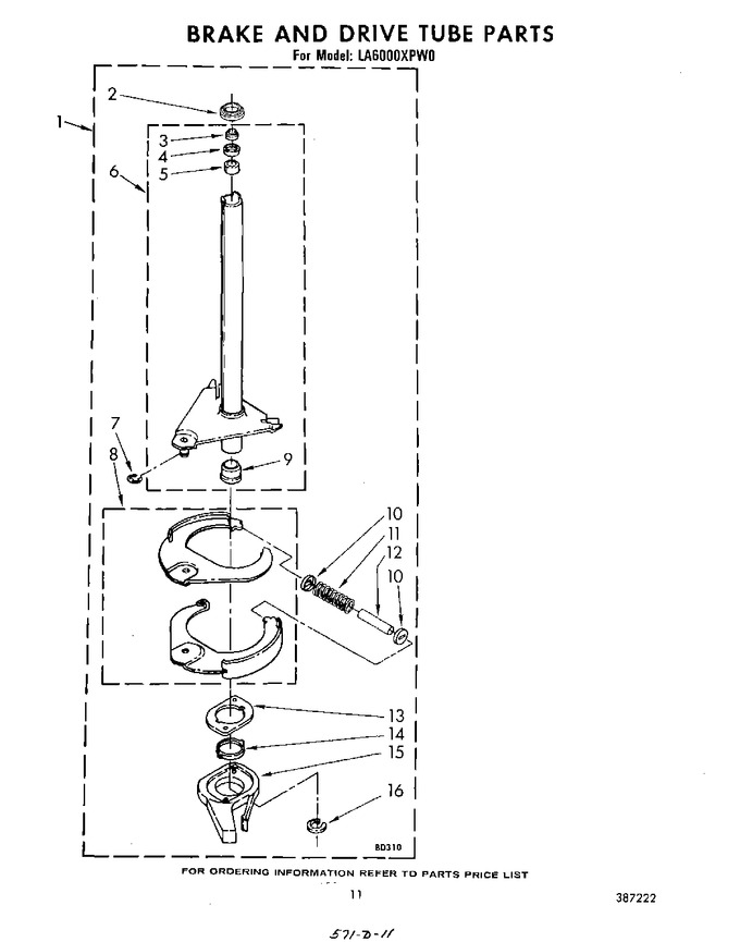Diagram for LA6000XPW0