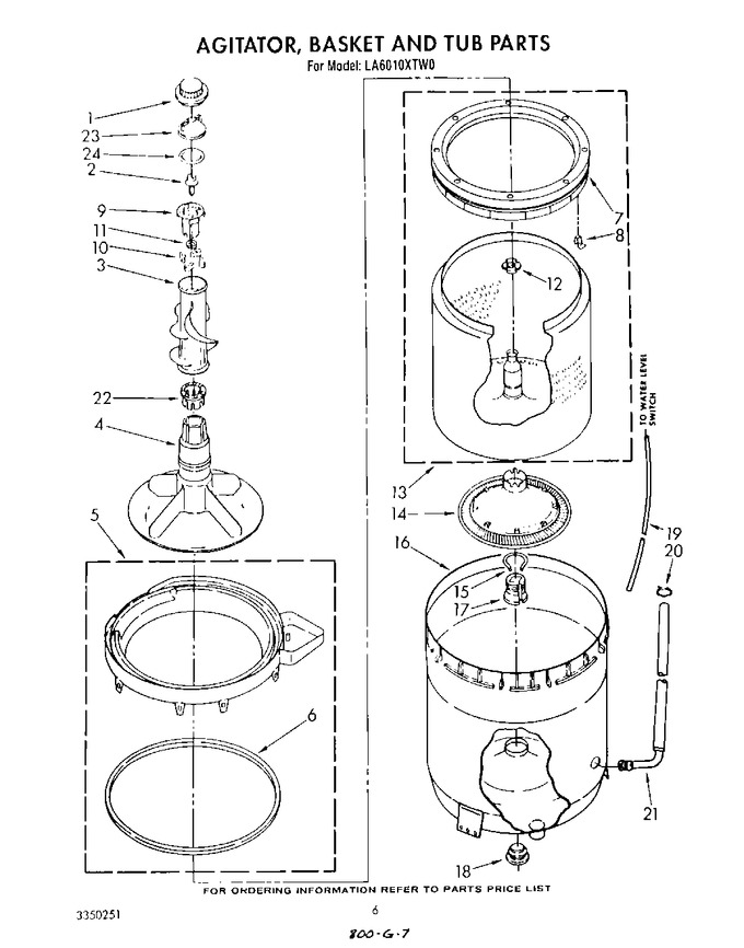 Diagram for LA6010XTG0