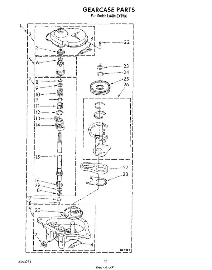 Diagram for LA6010XTG0