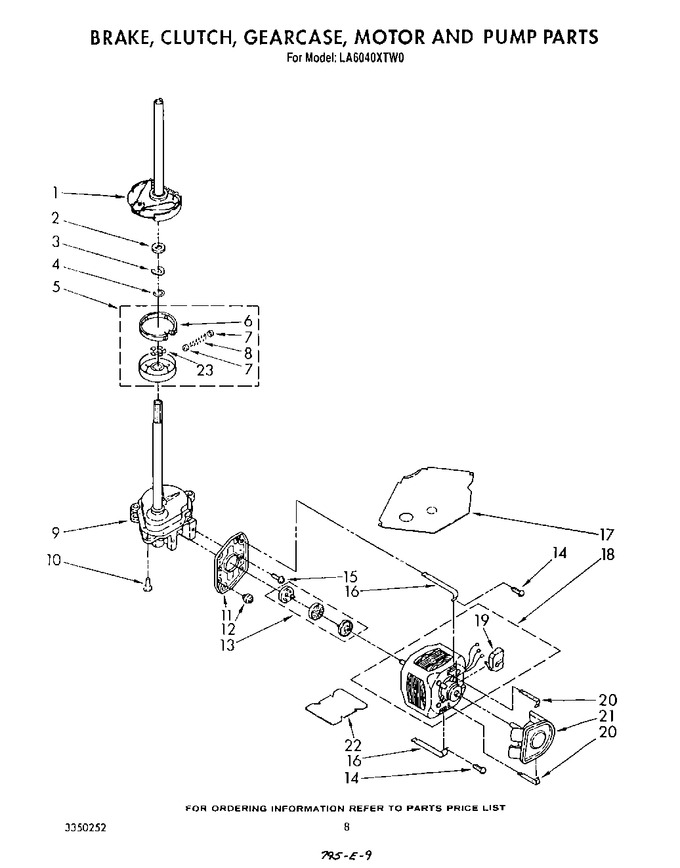 Diagram for LA6040XTG0