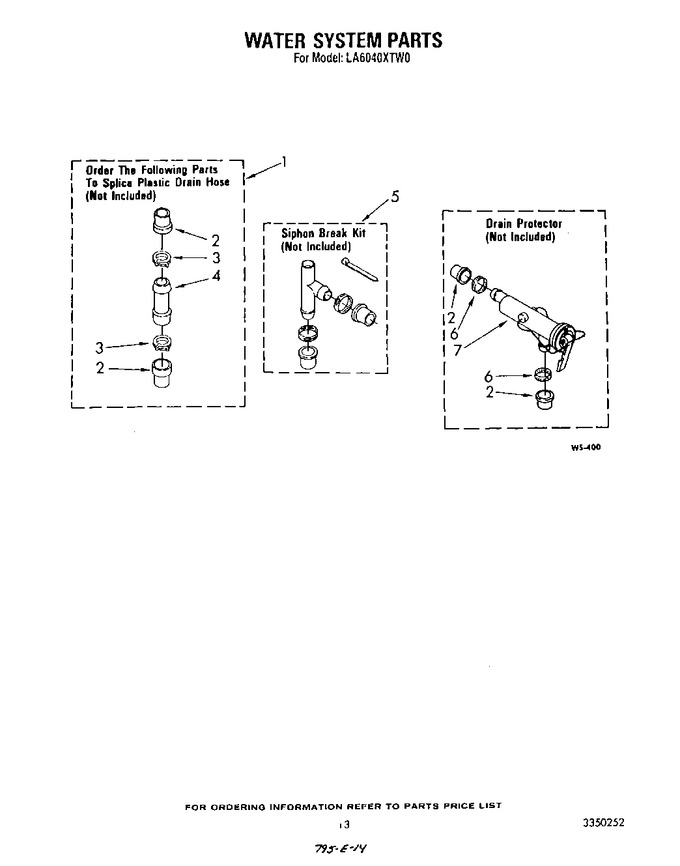 Diagram for LA6040XTG0
