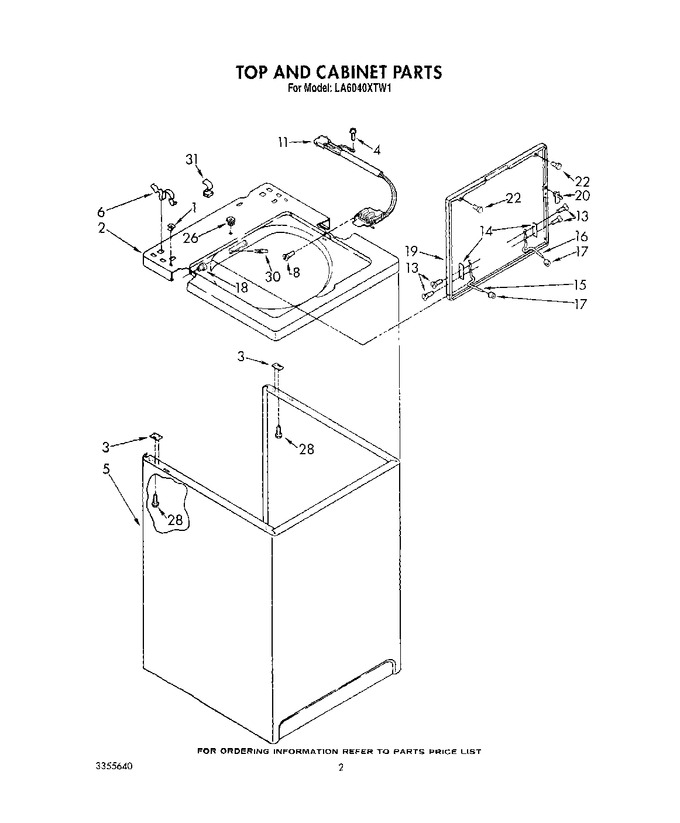 Diagram for LA6040XTF1