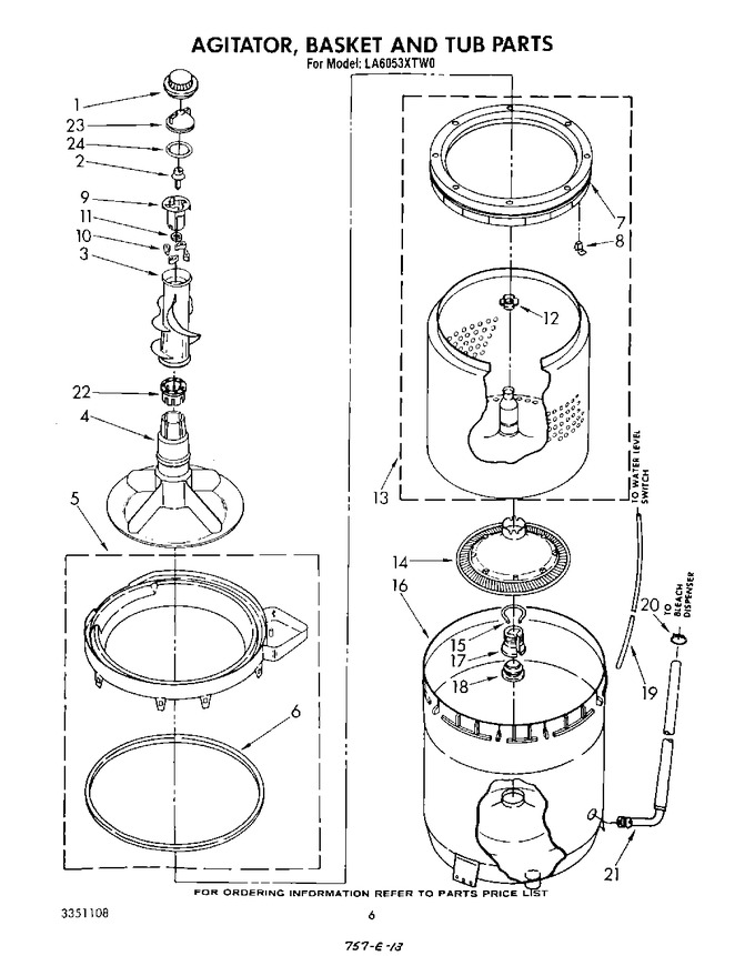 Diagram for LA6053XTG0