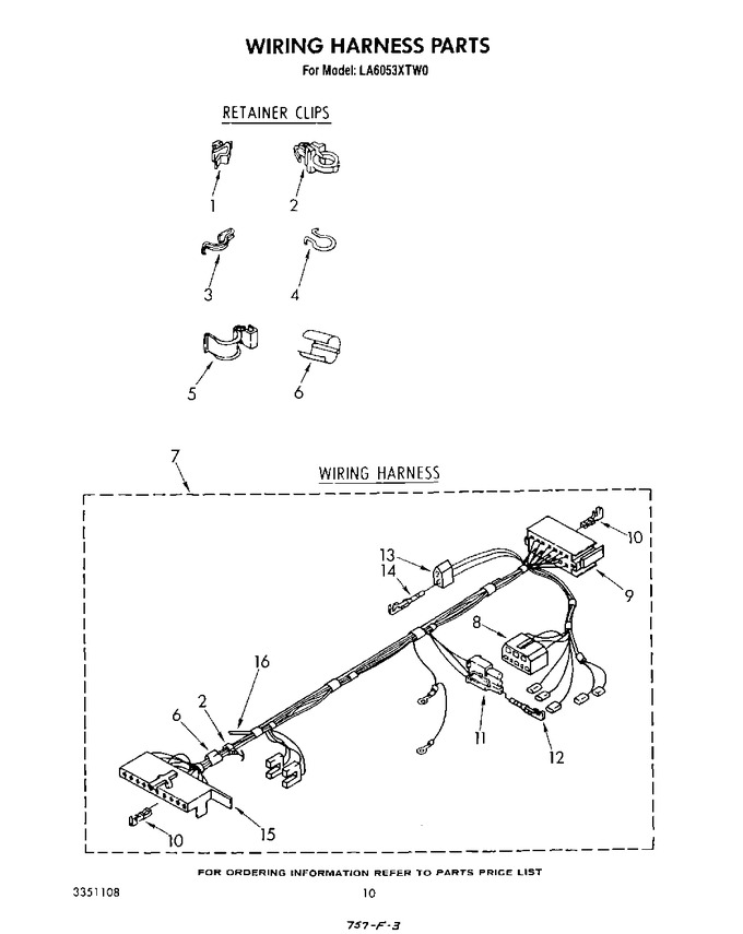 Diagram for LA6053XTG0