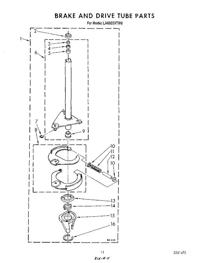 Diagram for LA6055XTG0