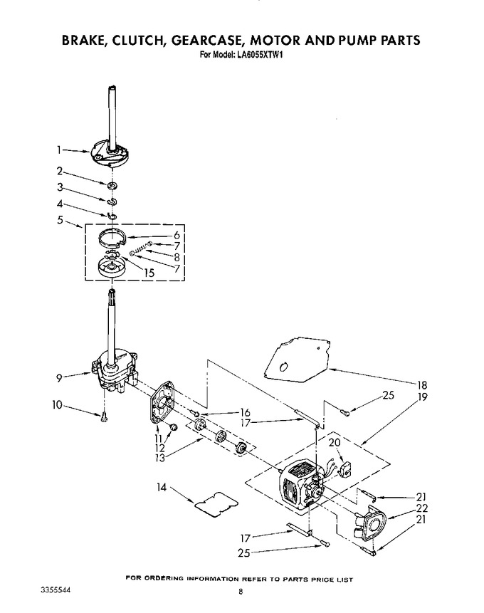 Diagram for LA6055XTF1