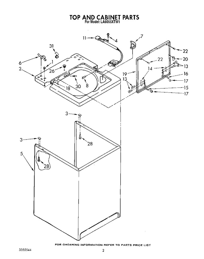 Diagram for LA6055XTM1