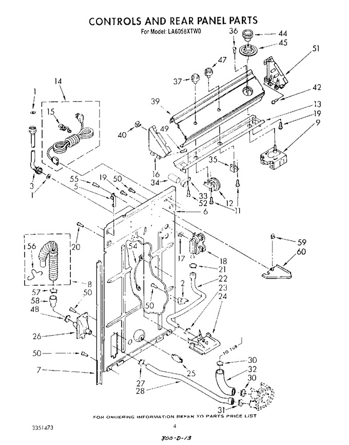 Diagram for LA6058XTW0