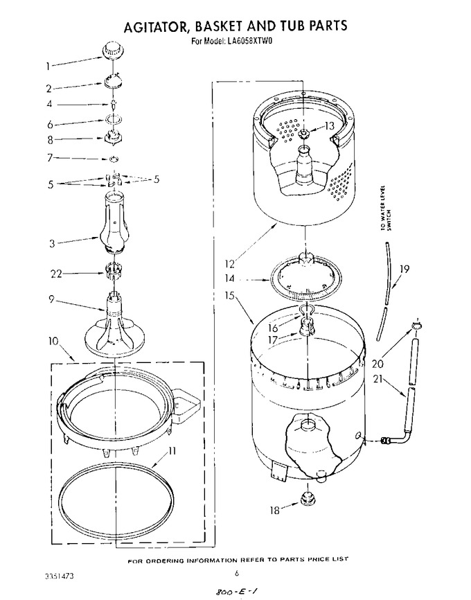 Diagram for LA6058XTM0