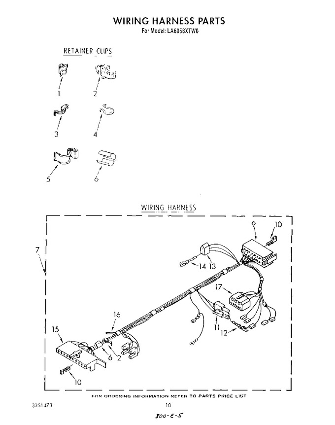 Diagram for LA6058XTM0