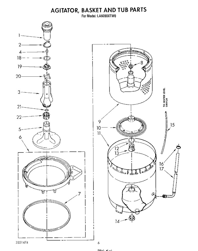 Diagram for LA6090XTW0