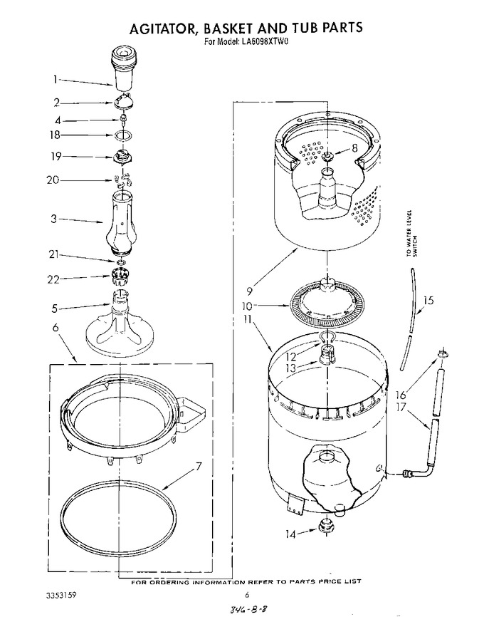 Diagram for LA6098XTM0