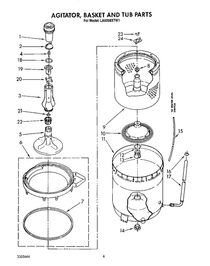 Diagram for LA6098XTM1