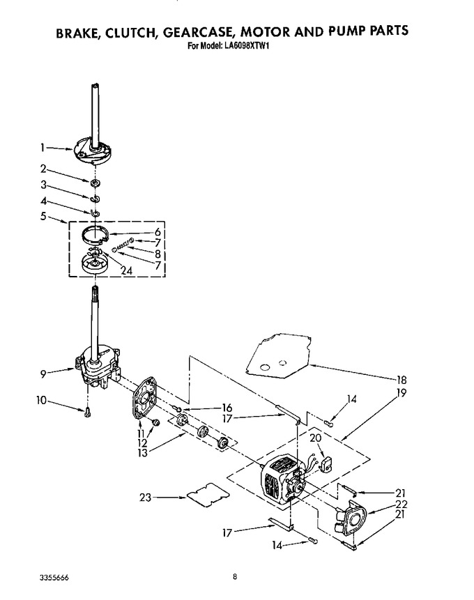Diagram for LA6098XTG1