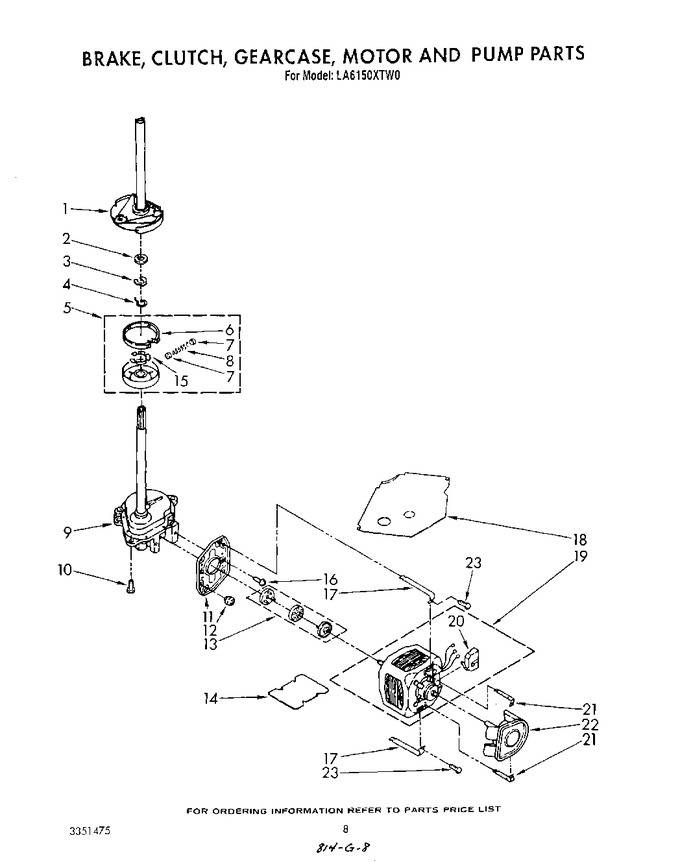 Diagram for LA6150XTG0