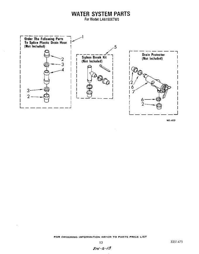 Diagram for LA6150XTF0