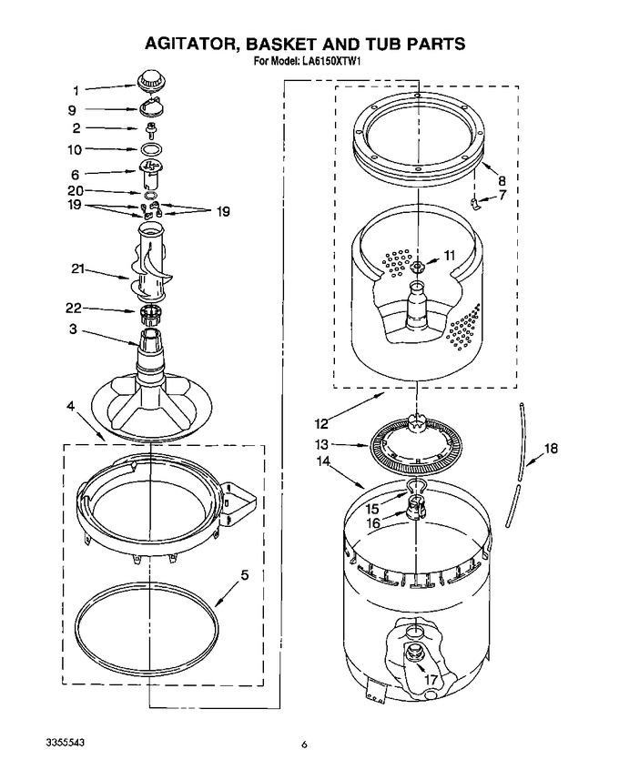 Diagram for LA6150XTN1