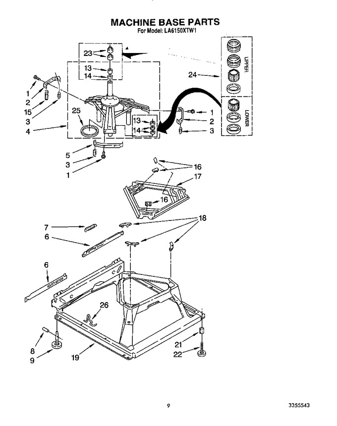 Diagram for LA6150XTW1