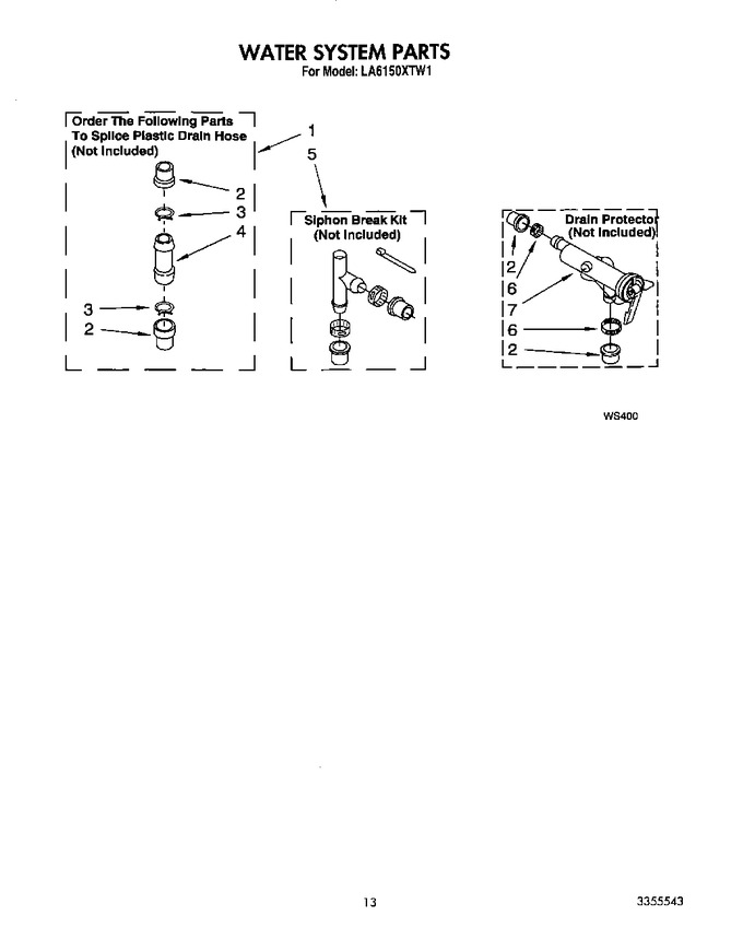 Diagram for LA6150XTW1