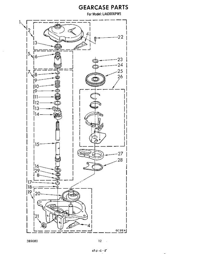 Diagram for LA6300XPW5