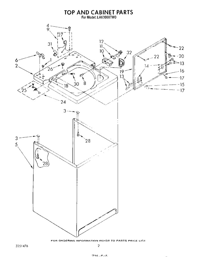 Diagram for LA6300XTM0