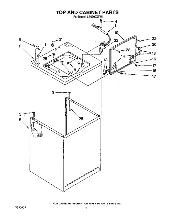 Diagram for LA6300XTW1
