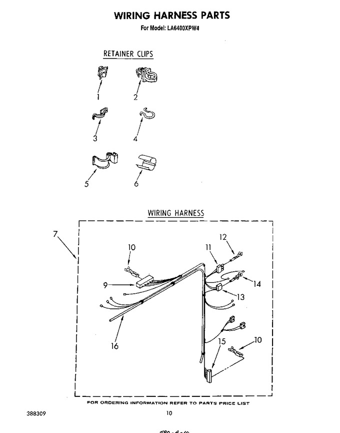 Diagram for LA6400XPW4