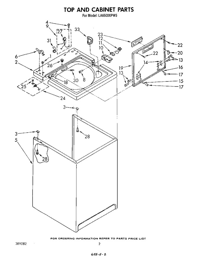 Diagram for LA6500XPW5