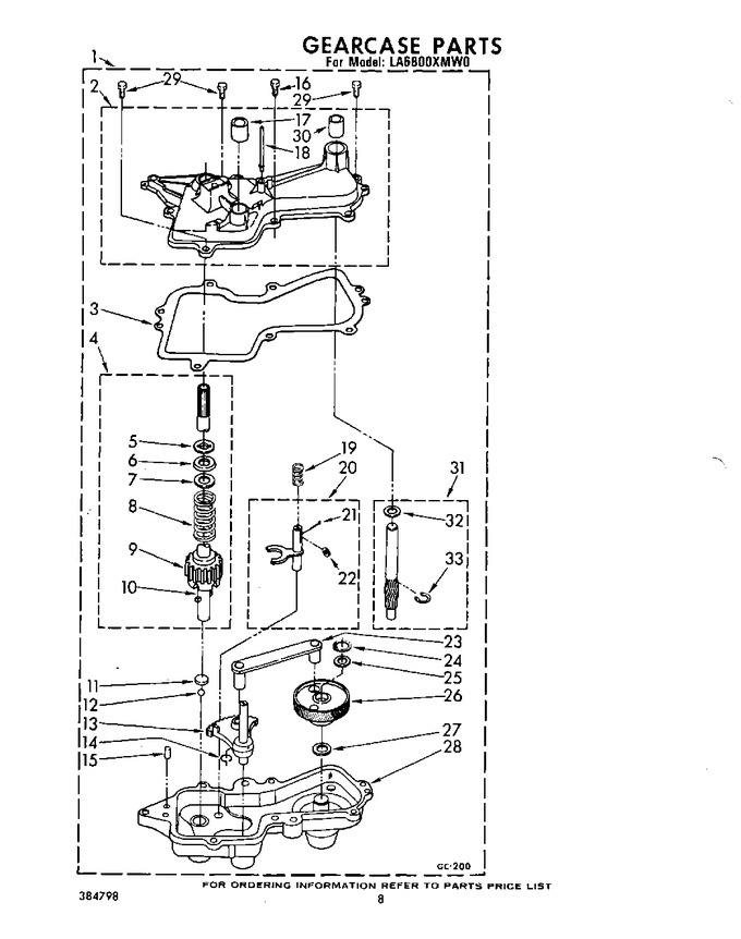 Diagram for LA6800XMW0