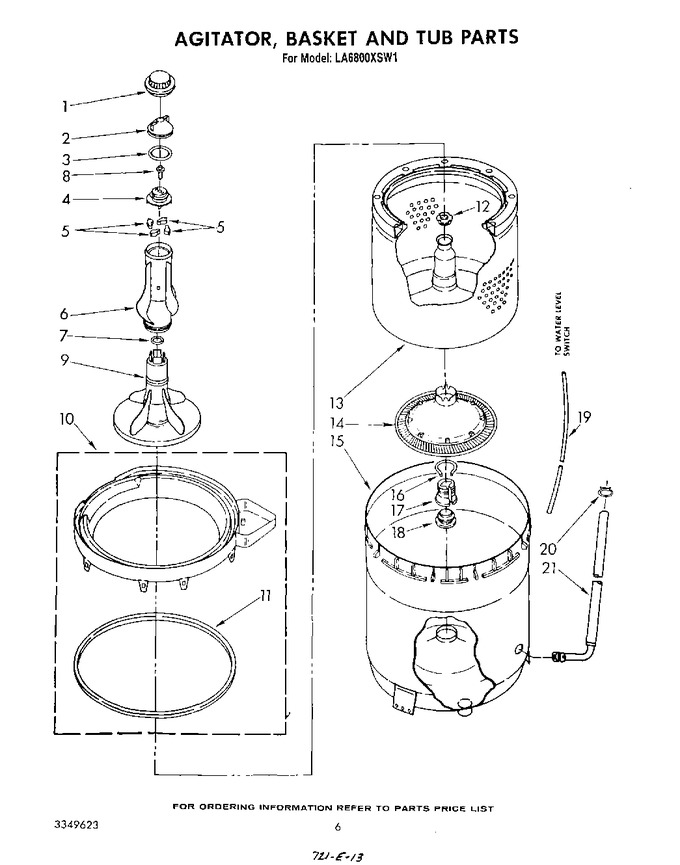 Diagram for LA6800XSW1