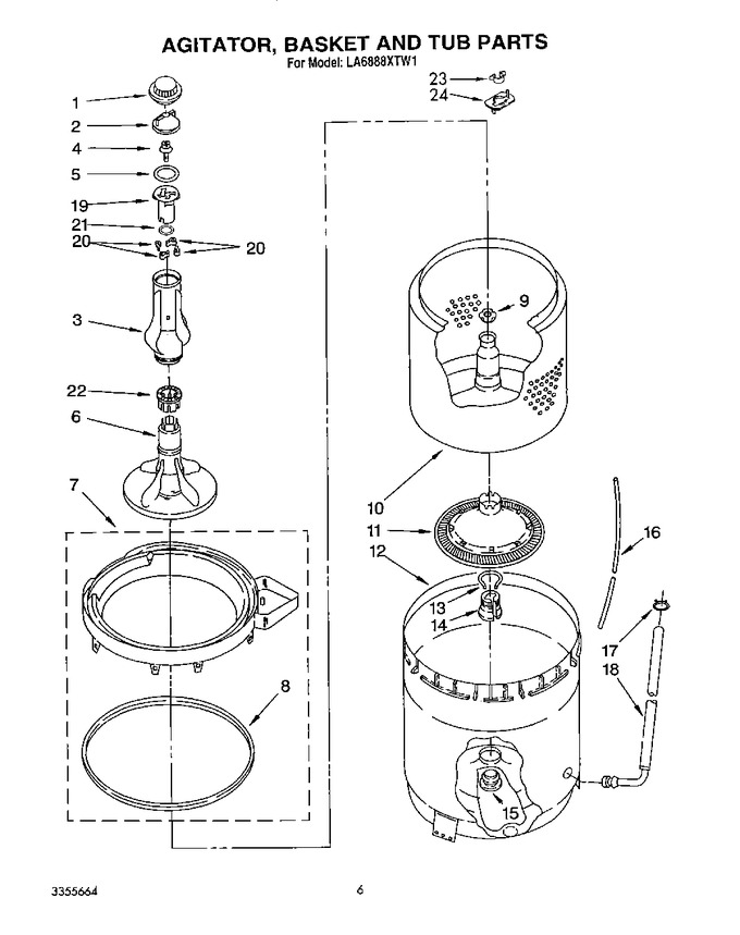 Diagram for LA6888XTN1