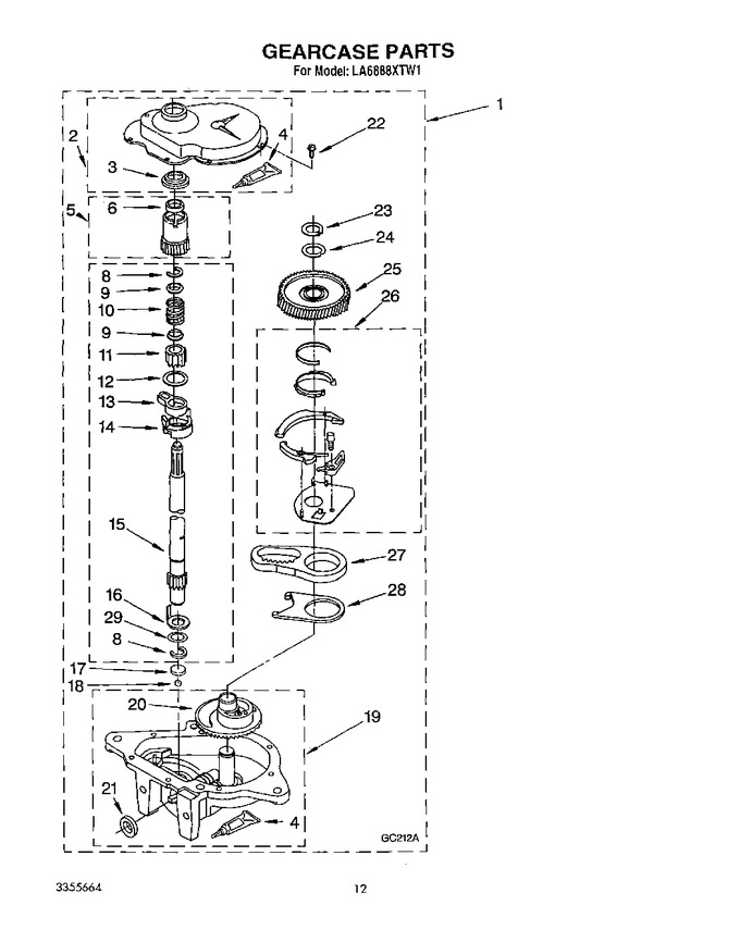 Diagram for LA6888XTN1