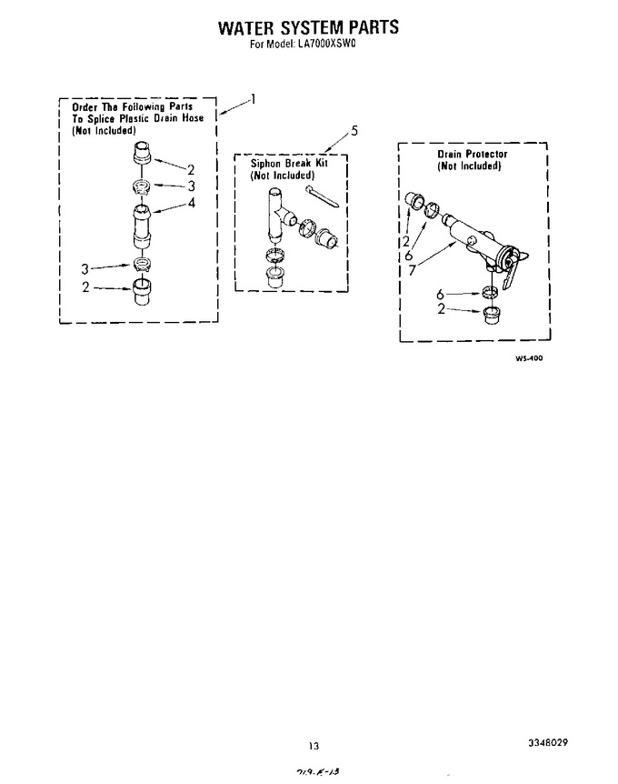 Diagram for LA7000XSW0