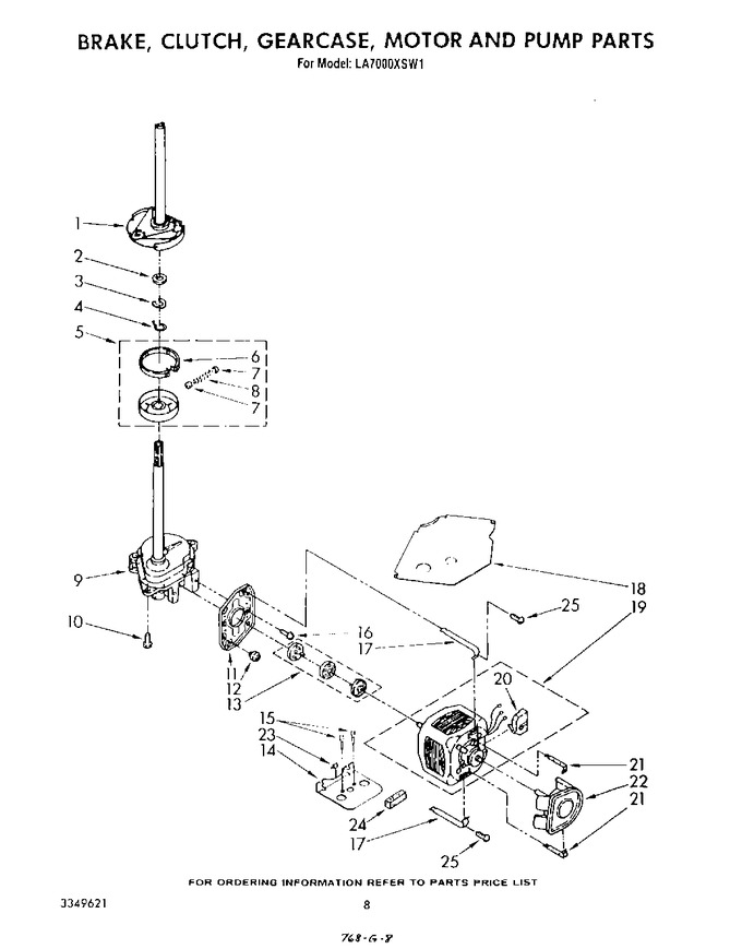 Diagram for LA7000XSW1