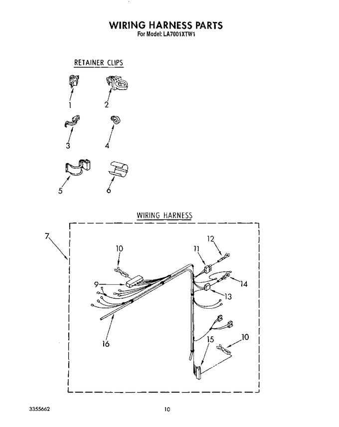 Diagram for LA7001XTN1