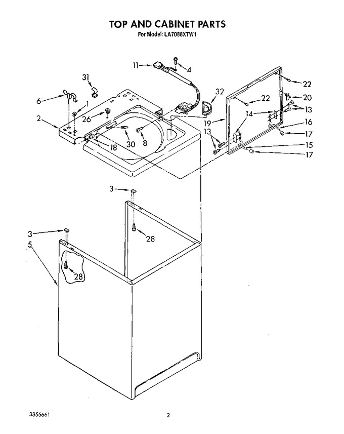 Diagram for LA7088XTF1