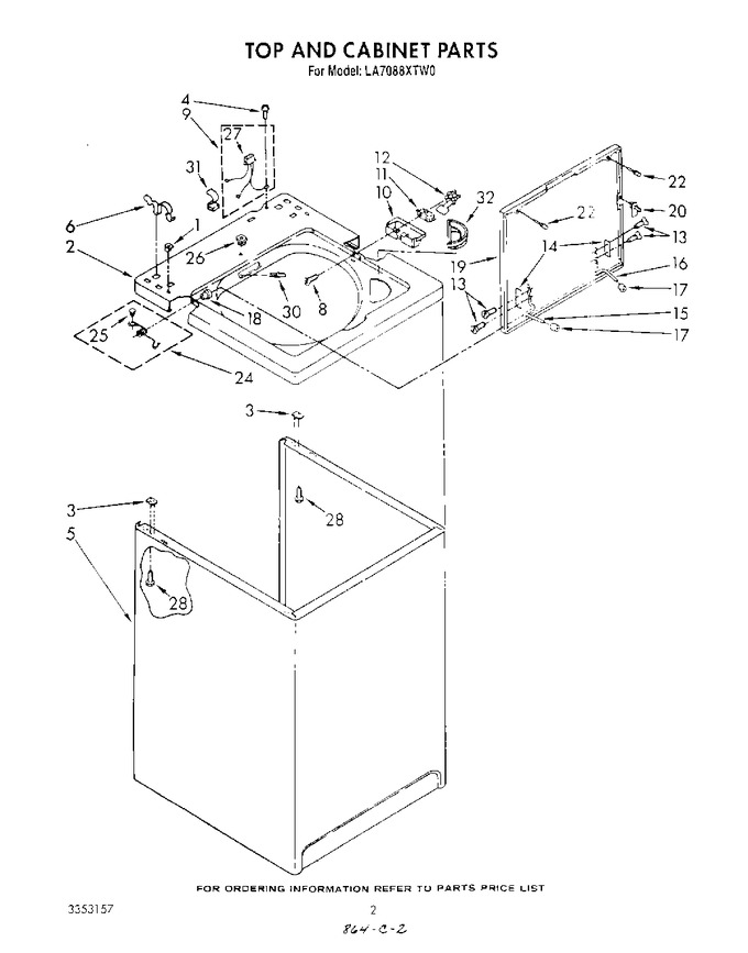 Diagram for LA7088XTM0