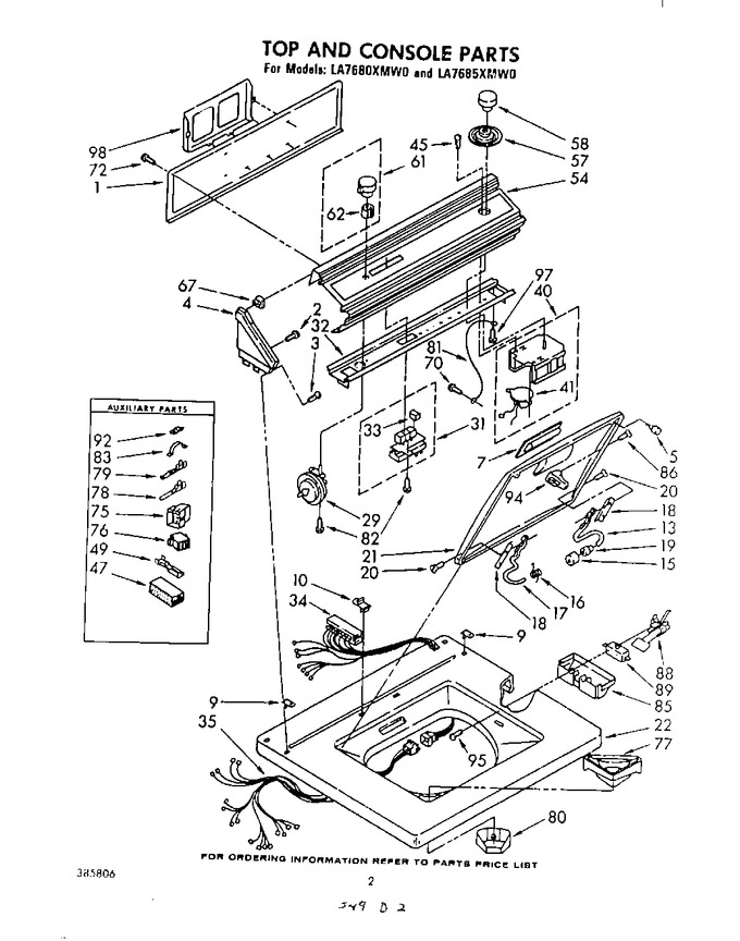 Diagram for LA7680XMW0