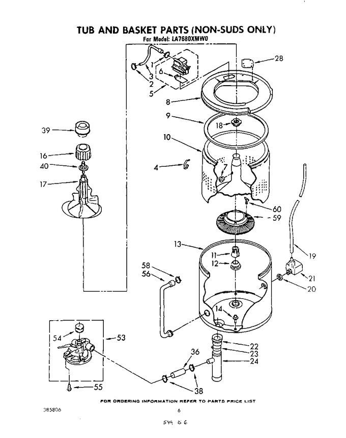 Diagram for LA7680XMW0