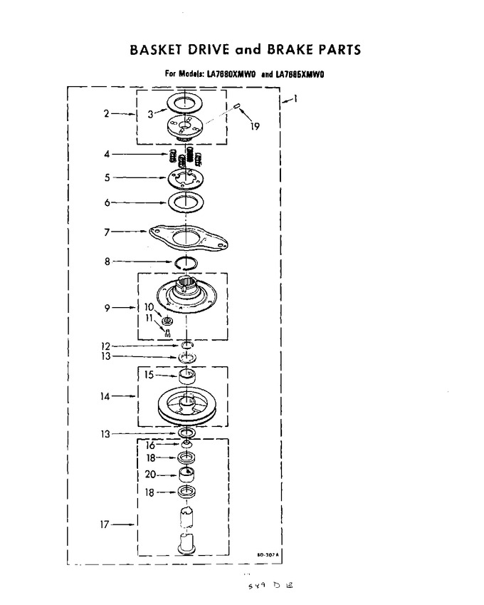 Diagram for LA7680XMW0