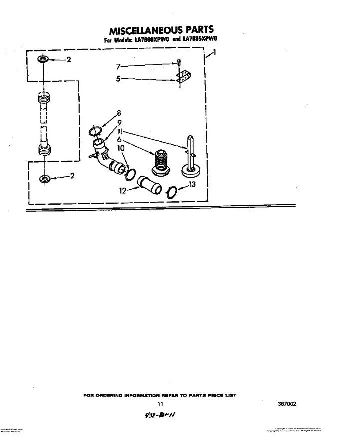 Diagram for LA7685XPW0