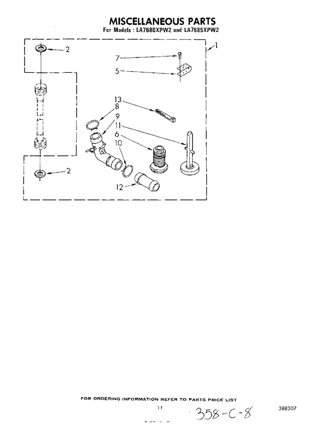 Diagram for LA7680XPW2