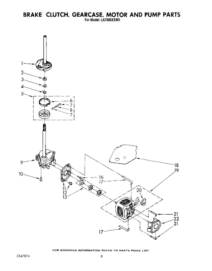 Diagram for LA7680XSW0
