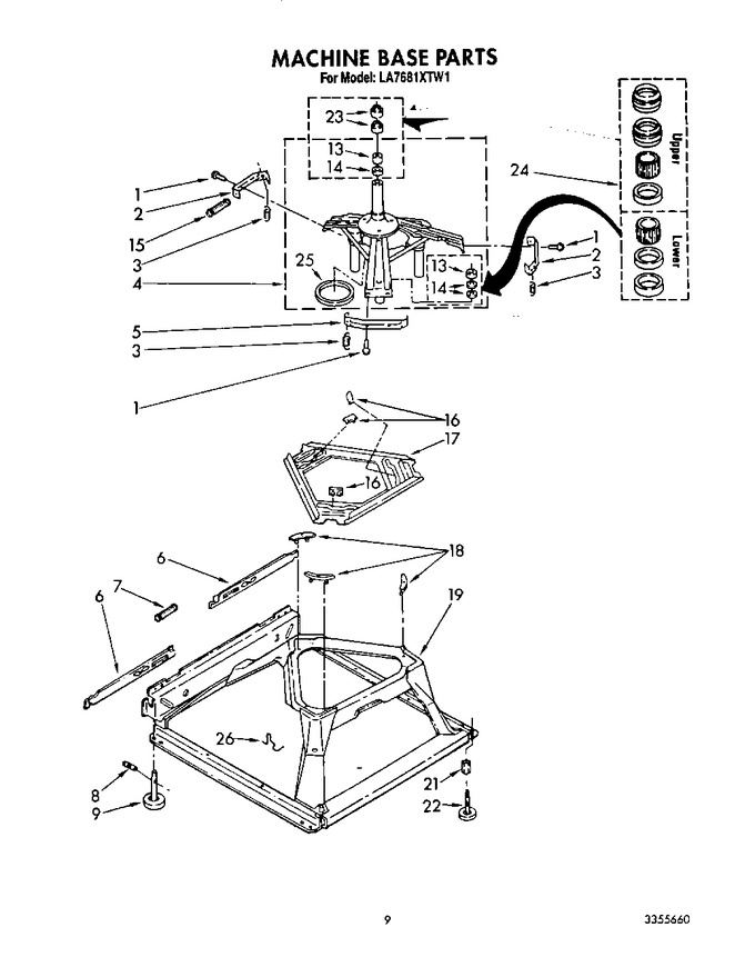 Diagram for LA7680XTF1
